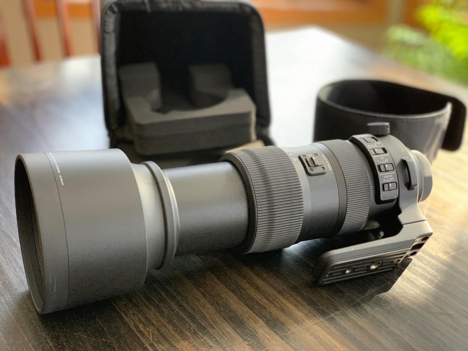 Sigma 60-600mm f/22-32 Fixed Zoom F4.5-6.3 DG OS HSM Camera Lenses, Black (730955), Nikon F customer photo 1