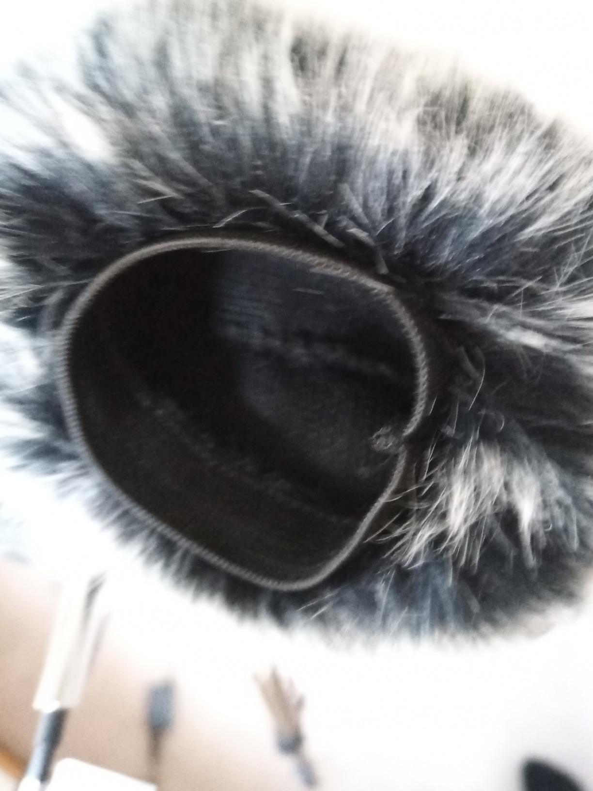 Furry Outdoor Microphone Windscreen Muff for Zoom H4N Pro Portable Digital Recorders, Zoom Mic Windscreen Fur Windshield Dead Cat Wind Cover Pop Filter by YOUSHARES customer photo 2