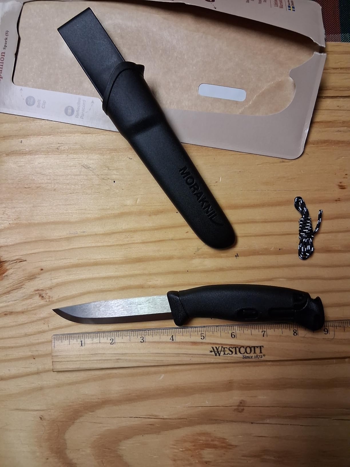 Morakniv Companion Spark 3.9-Inch Fixed-Blade Outdoor Knife and Fire Starter customer photo 1