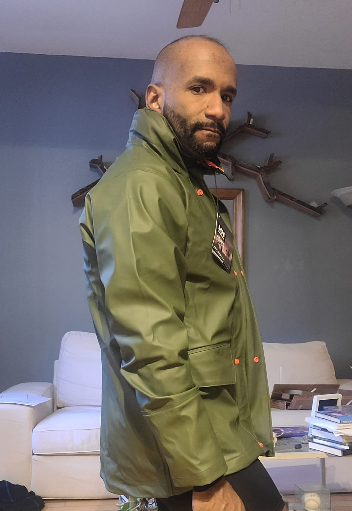 Helly Hansen Gale Men's Rain Jacket, Waterproof, Stretch Fit, Hiking Jacket customer photo 2