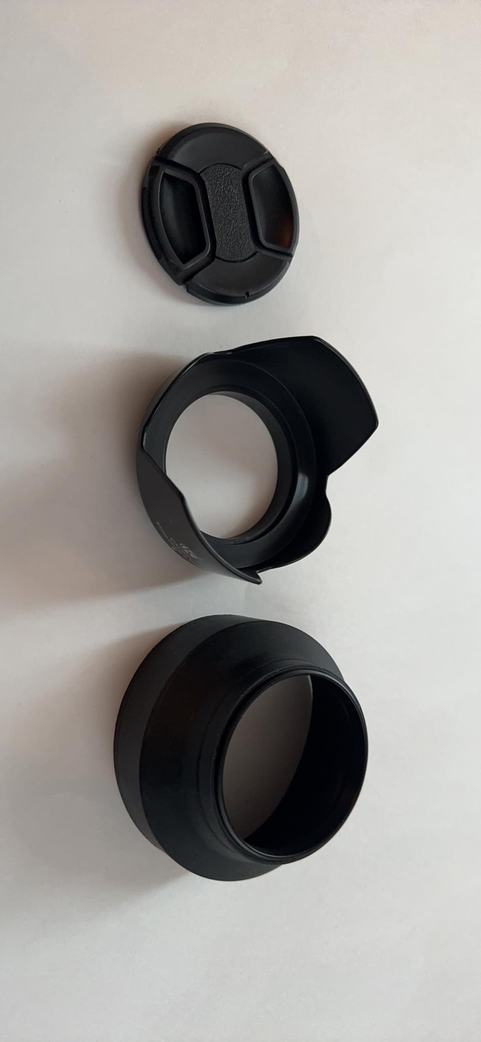 72mm Set of 2 Camera Lens Hoods and 1 Lens Cap - Rubber (Collapsible) + Tulip Flower - Sun Shade/Shield - Reduces Lens Flare and Glare - Blocks Excess Sunlight for Enhanced Photography and Video customer photo 2