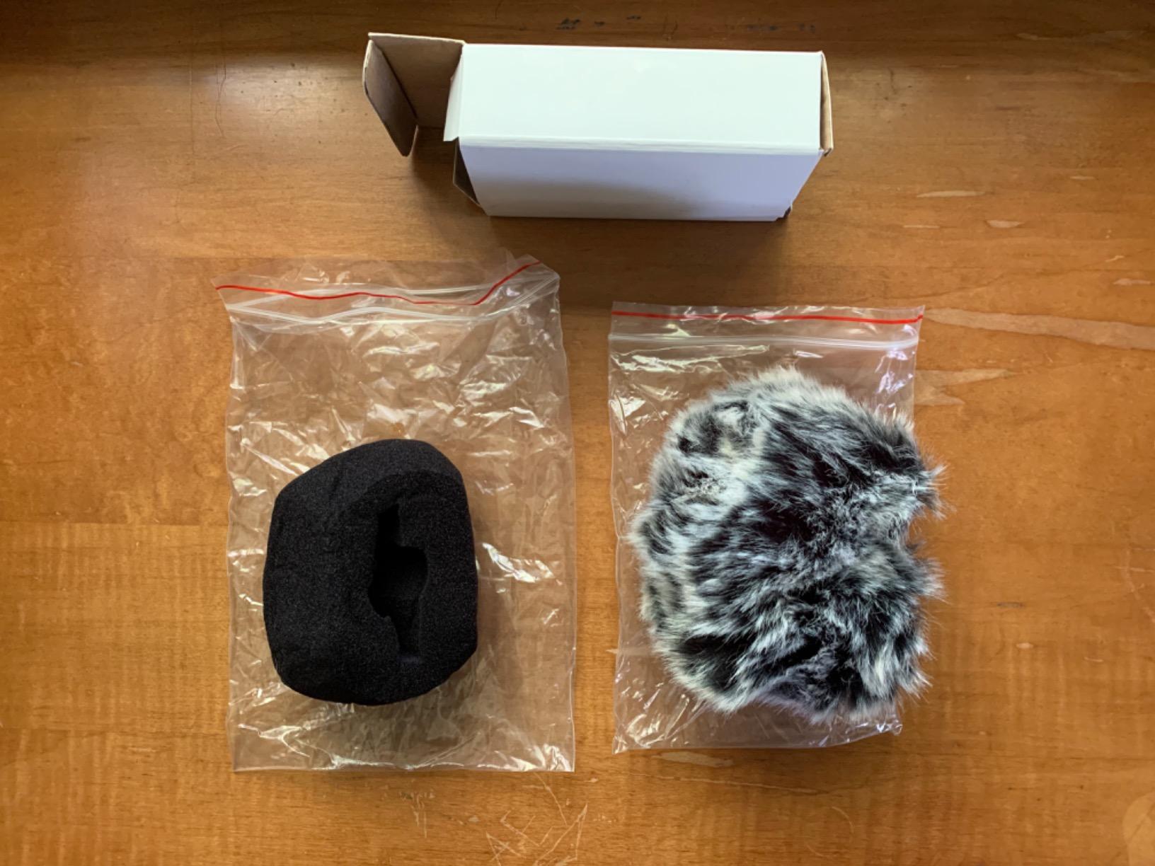 ChromLives Windscreen Microphone Wind Muff, Foam Wind Screen Wind Cover Compatible with Zoom H5 H6 Portable Handy Recorder Furry & Foam 2Pack customer photo 1