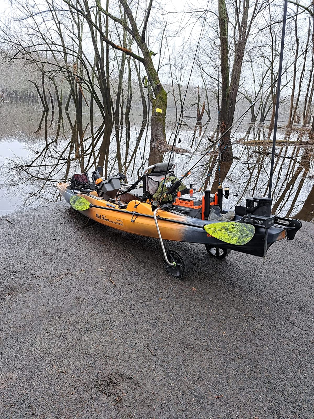 Old Town Sportsman BigWater PDL 132 Solo Sit-on-Top Fishing Pedal Kayak, 13 ft 2.04 in customer photo 2