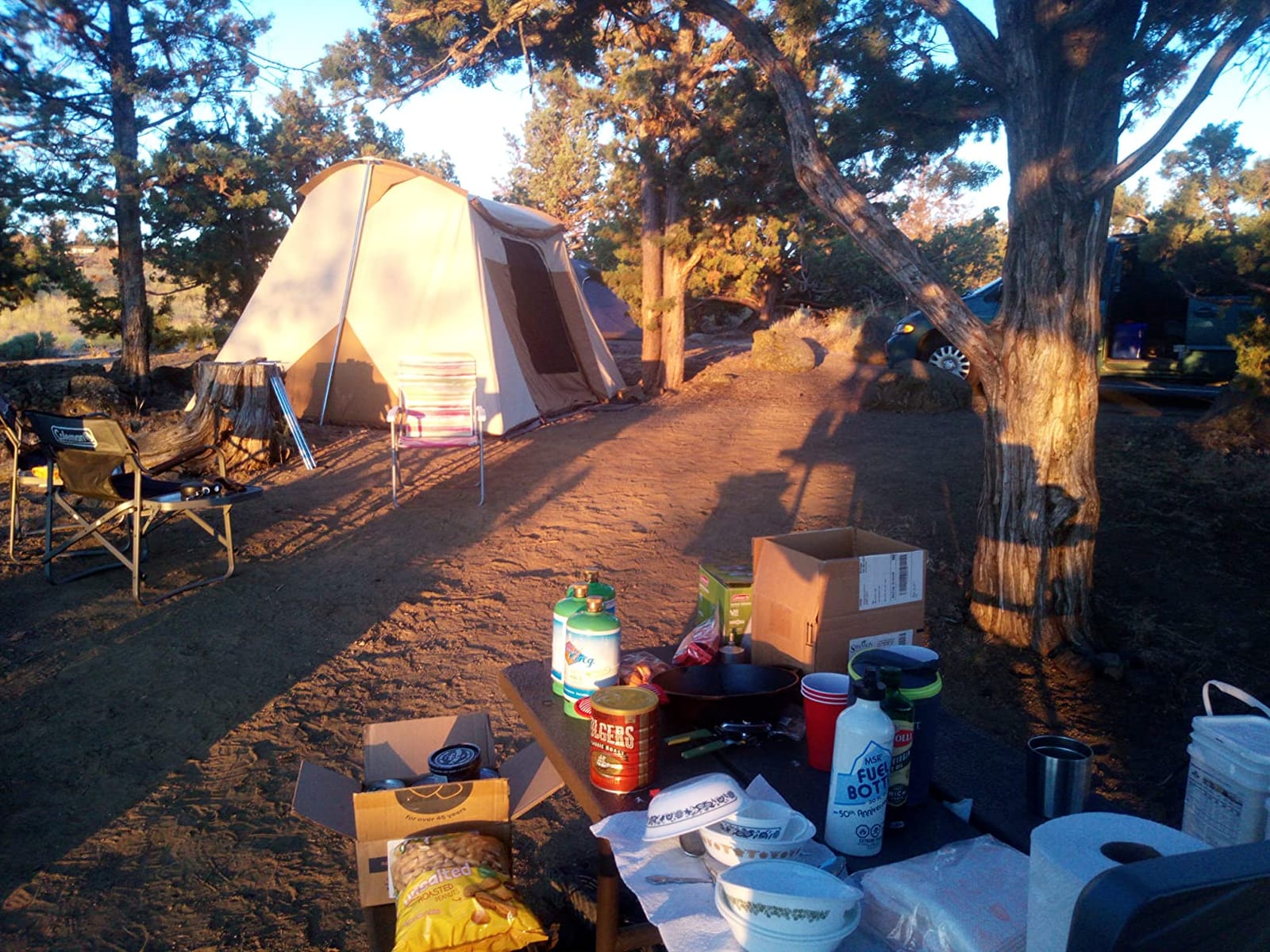 Teton Sports Canvas Tents, Tent for Family Camping in All Seasons, The Right Shelter for Your Base Camp, Waterproof customer photo 2