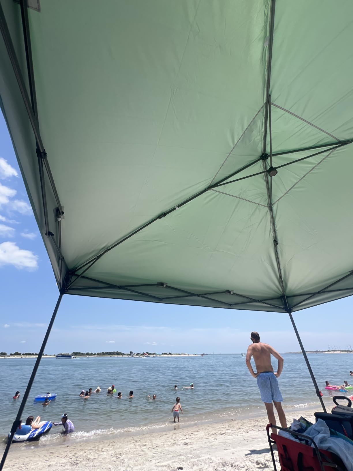 Best Choice Products 10x10 Pop Up Canopy Tent, EZ Setup, Navy Blue customer photo 2