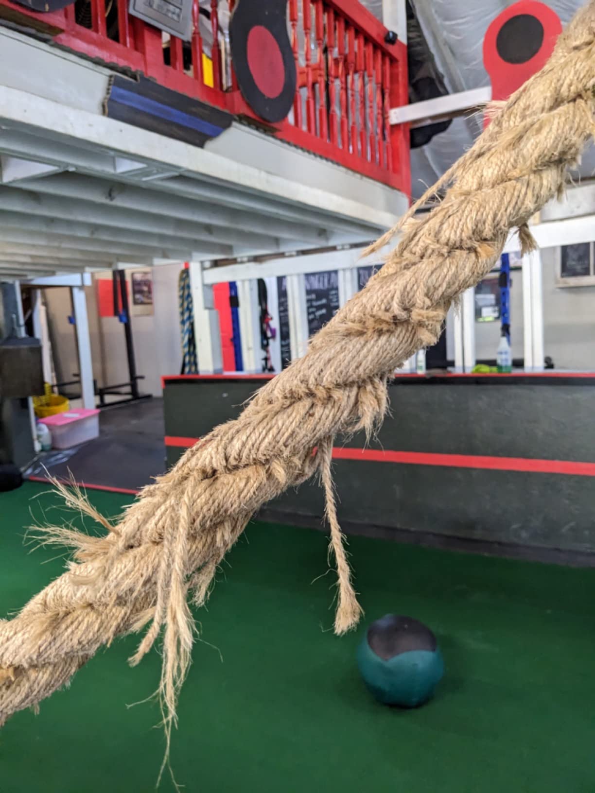 VIVITORY Gym Fitness Training Climbing Ropes, Workout Gym Climbing Rope customer photo 1