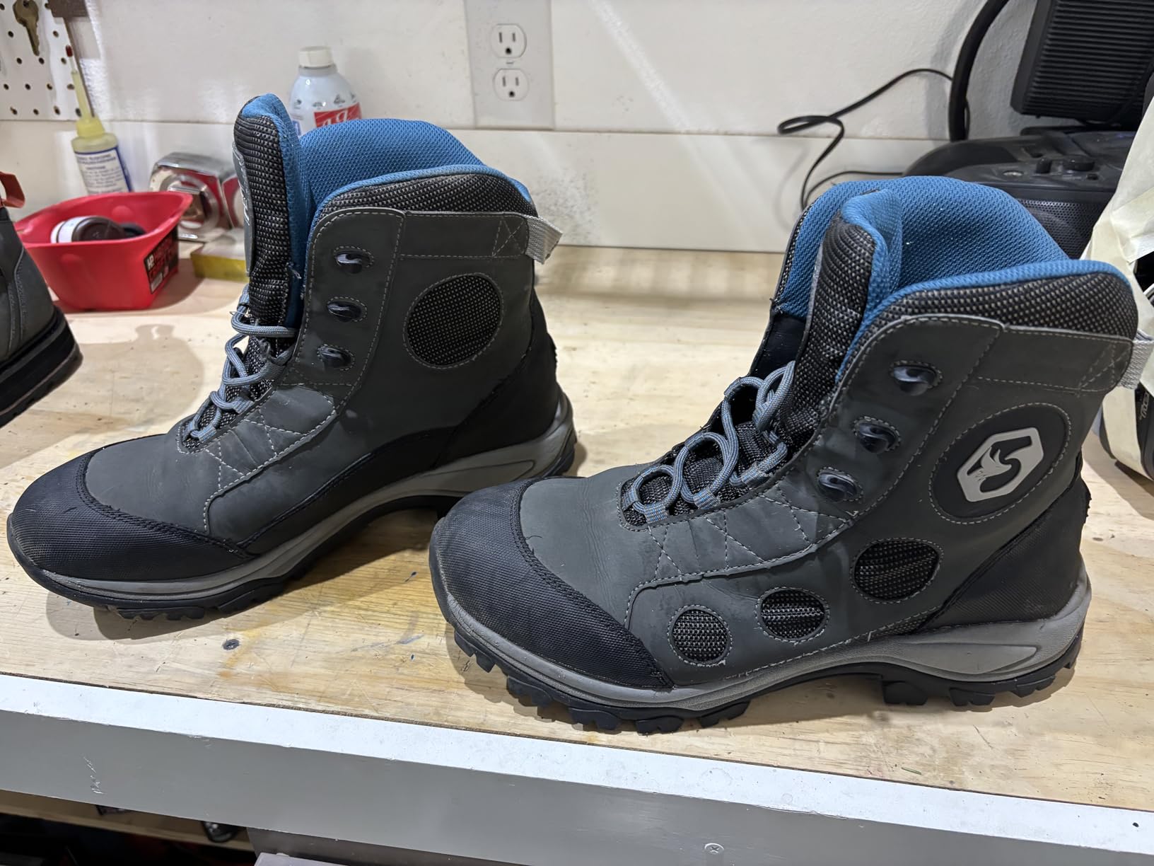 Foxelli Wading Boots – Lightweight Fly Fishing Boots for Men, Rubber Sole Wading Shoes customer photo 2
