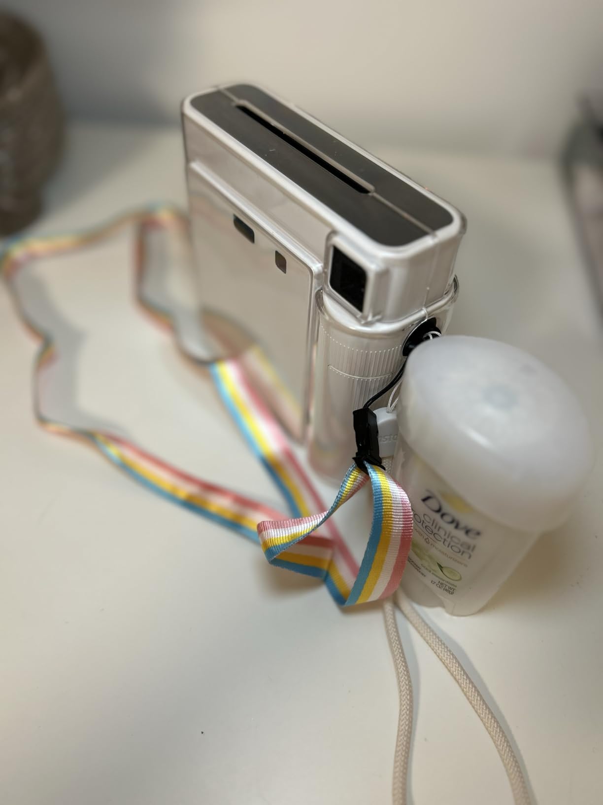 Instax Square SQ1 Instant Camera, Chalk White customer photo 2