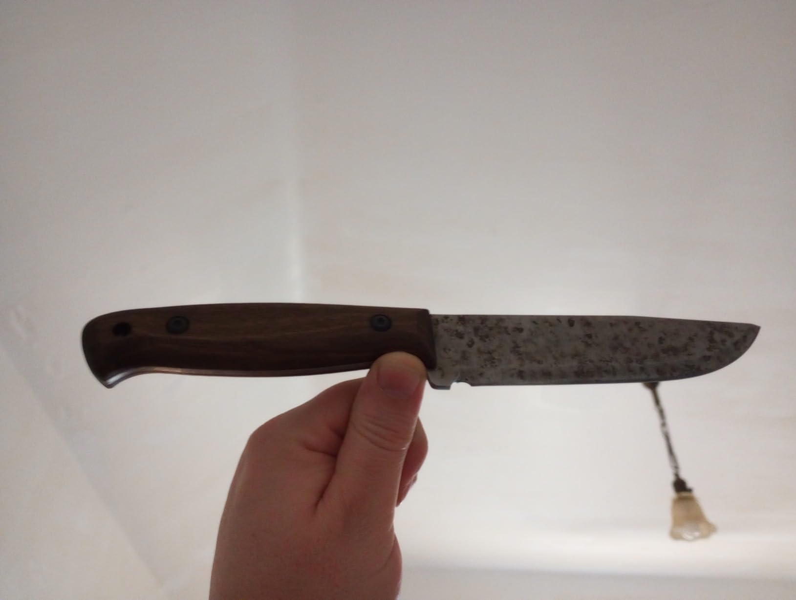 BPSKNIVES Adventurer - Bushcraft Knife - Fixed-Blade Carbon Steel Knife with Leather Sheath and Firestarter - Outdoor Full Tang Knives - Camping Knives - Survival Tactical Camp Knives customer photo 2
