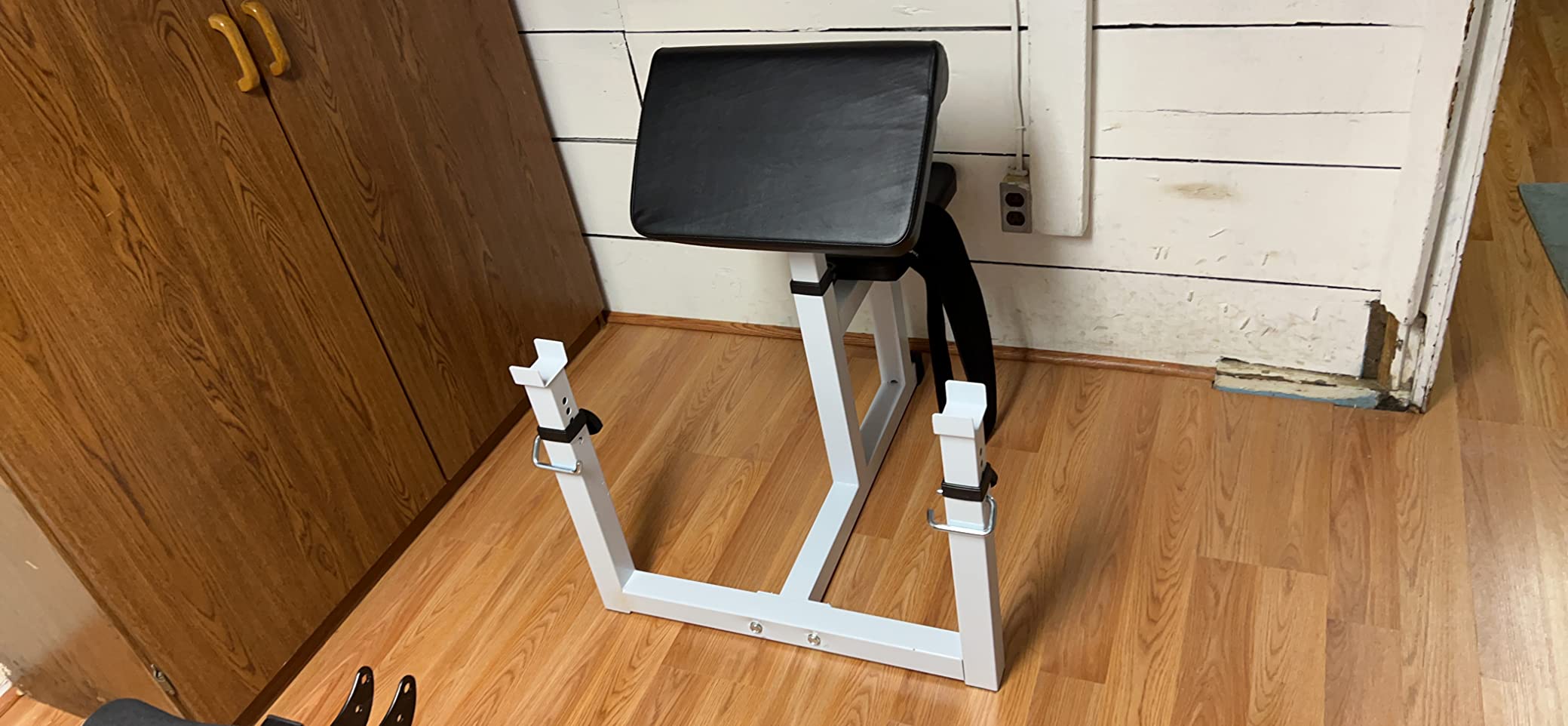ANT MARCH Preacher Curl Weight Bench, Strength Training Max load 450LBS customer photo 2
