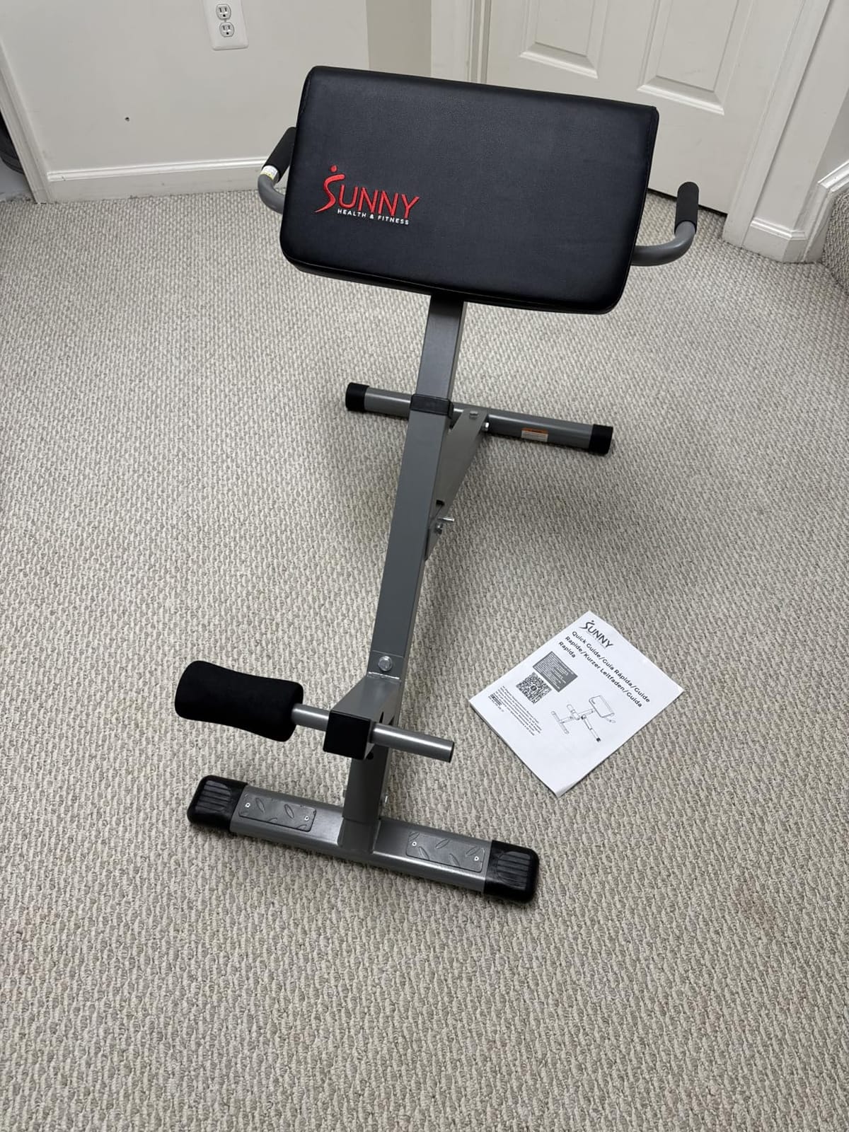 Sunny Health & Fitness Multi-Function Roman Chair customer photo 2