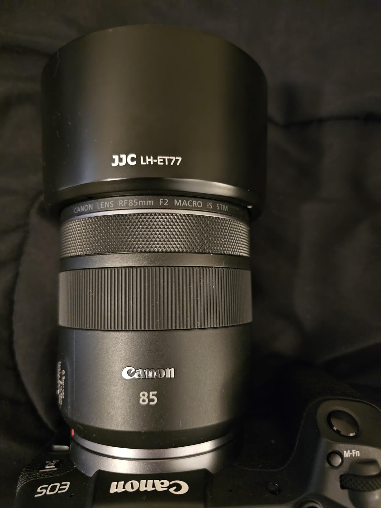 Lens Hood for Canon RF 85mm F2 Macro is STM Lens on EOS R6 R6 Mark II R5 RP R Camera, RF 85mm Lens Hood Reversible Lens Hood Replace Canon ET-77 Hood, Compatible with 67mm Filters and 67mm Lens Cap customer photo 1