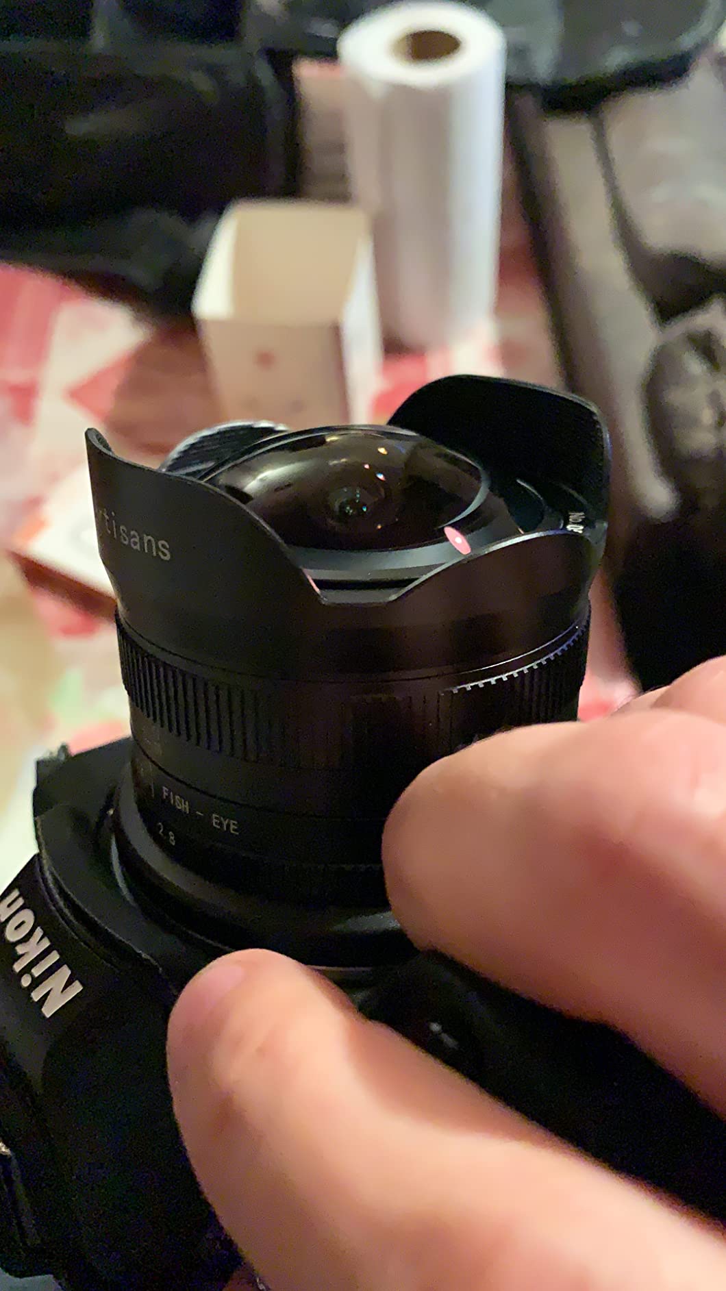 7artisans 7.5mm f2.8 Mark II APS-C Fisheye Wide Angle Manual Fixed Lens for Nikon Z Mirrorless Camera Z6 Z7 Z50 customer photo 1
