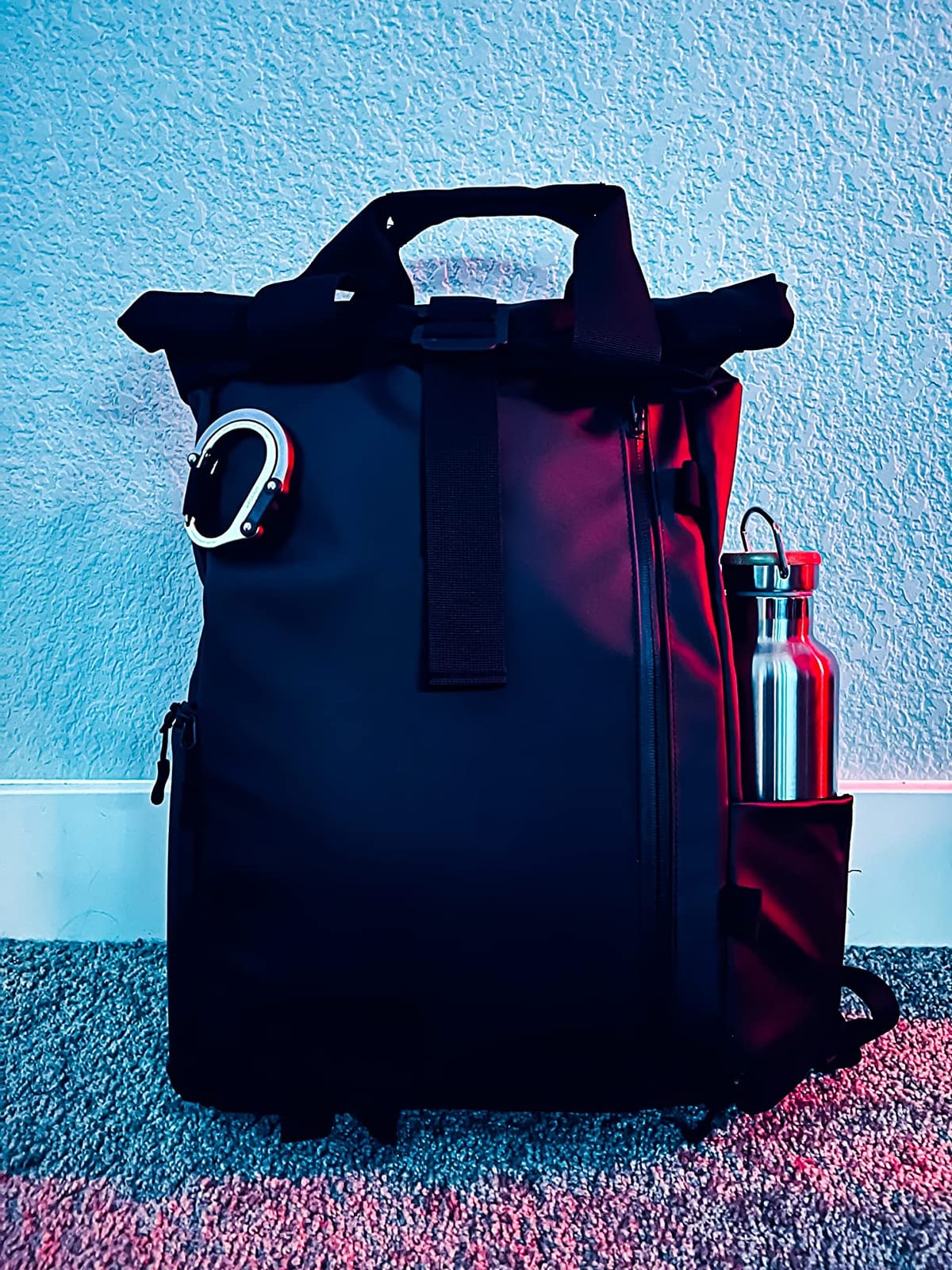 WANDRD PRVKE Lite: Weather-Resistant Travel & Camera Backpack with Laptop Sleeve, Quick Side Access, Clamshell Opening - Ideal Photography & Travel Bag (Aegean Blue) customer photo 1