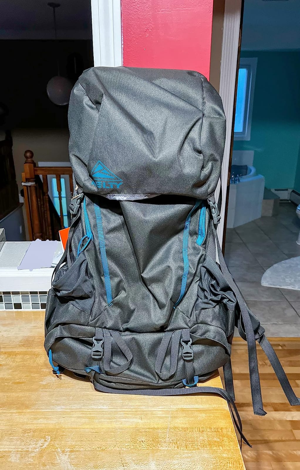 Kelty Asher Backpack, Daypack to Multi-Day Backpacking Capacity, Hiking, Lightweight Travel Pack, Internal Frame (55L Winter Moss) customer photo 2