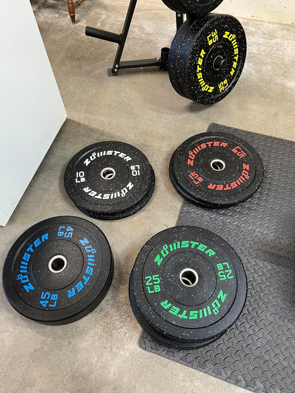 2-Inch Bumper Plate, Olympic Weight Plate HIGH BOUNCE customer photo 1
