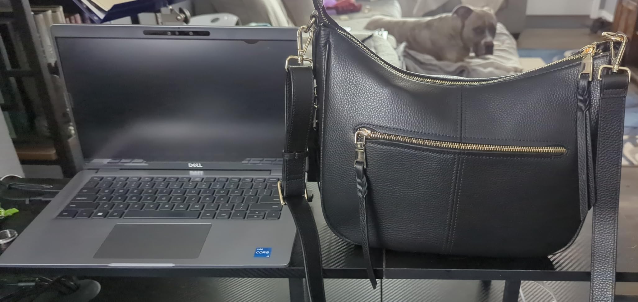 Meliae Camera Bag for Women, DSLR Mirrorless Camera Purse, Leather Shoulder Crossbody Hobo Travel Tote customer photo 2