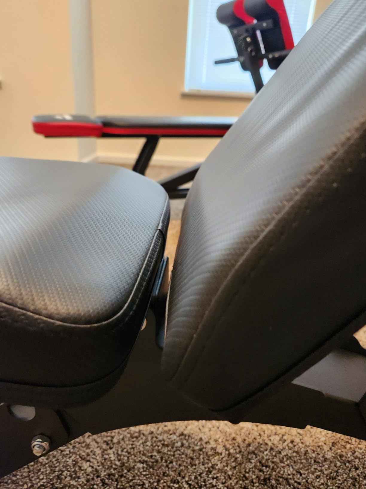 FLYBIRD WB7 Weight Bench, 1300LBS Commercial Adjustable Weight Bench, Workout Bench for Home Gym, Flat Incline Bench Press Heavy Duty Bench with 34'' Extra-Long Backrest and Easy-Roll Wheels customer photo 2