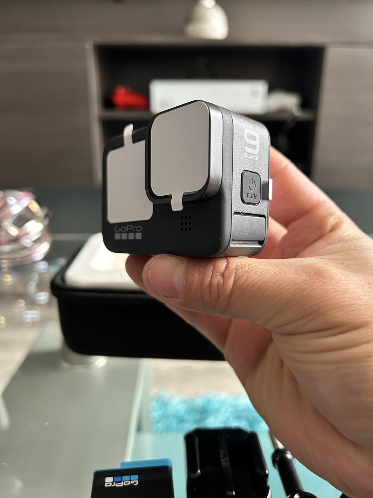 GoPro HERO9 Black - Waterproof Action Camera with Front LCD and Touch Rear Screens, 5K Ultra HD Video, 20MP Photos, 1080p Live Streaming, Webcam, Stabilization customer photo 2