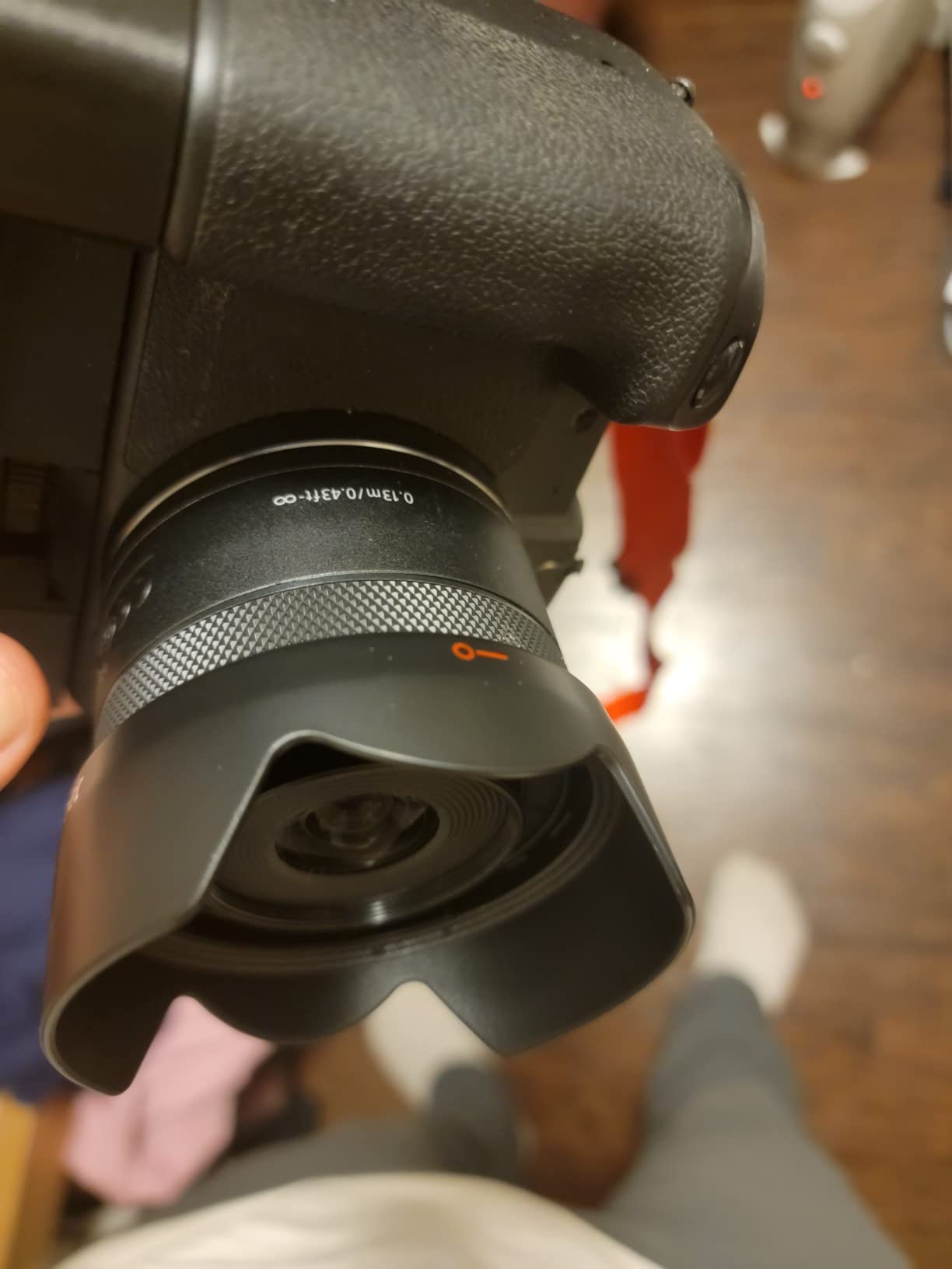 Lens Hood for Canon RF 16mm F2.8 STM Lens on EOS R5 II R6 II R8 R1 R3 RP R Camera, Reversible Lens Shade Replace Canon EW-65C Lens Hood, Compatible with 43mm Filters and 43mm Lens Cap customer photo 2