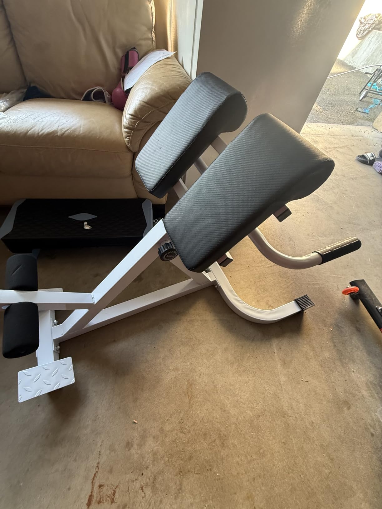 Roman Chair Back Extension Machine, Height & Angle Adjustable customer photo 1