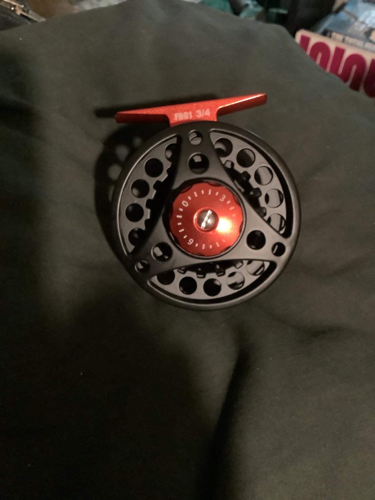 Kylebooker Large Arbor Fly Fishing Reel 3/4wt 5/6wt 7/8wt customer photo 2