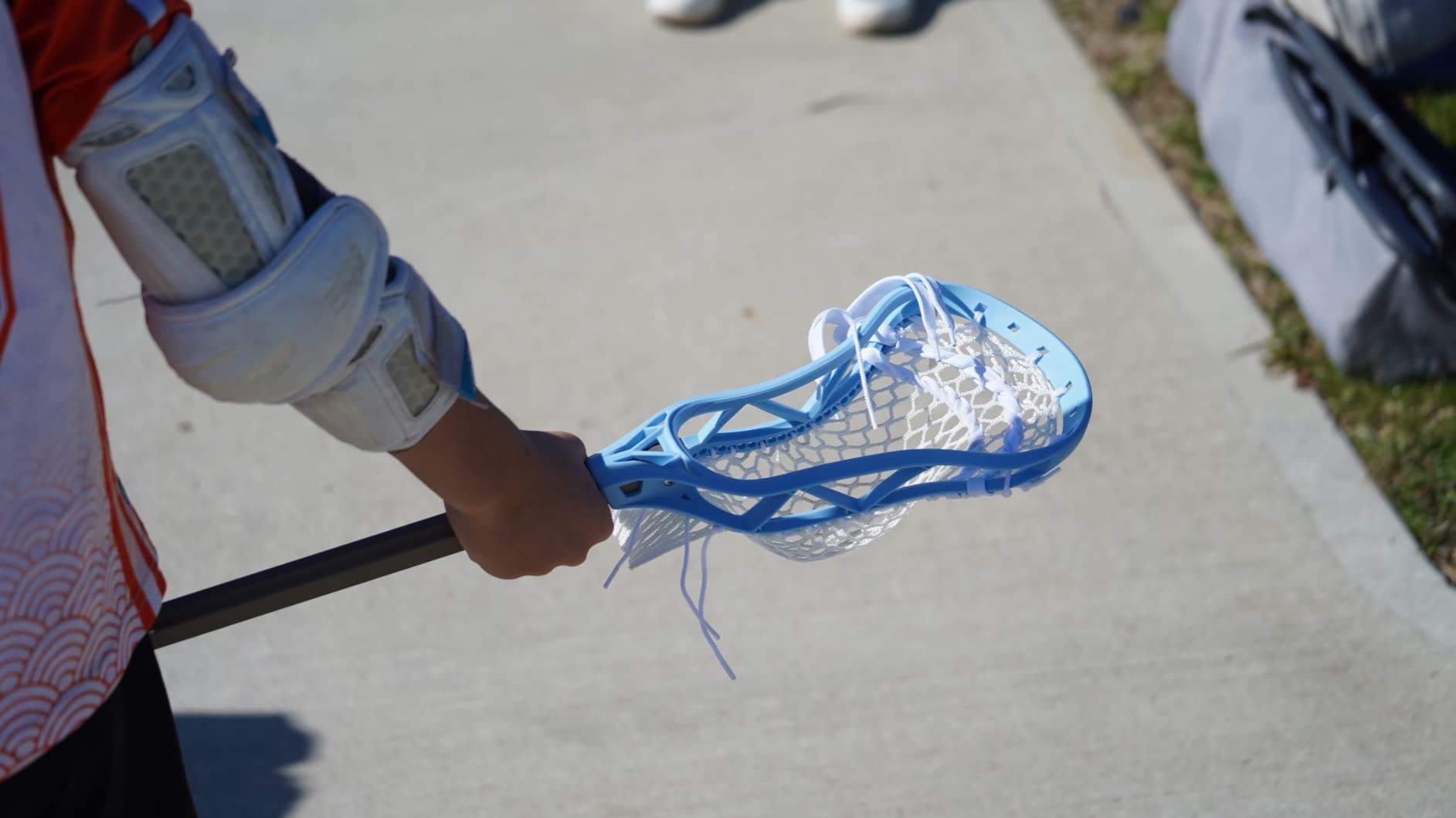 Silverfin Mens Complete Lacrosse Stick with Mesh Pocket | Youth Lacrosse Stick: Smooth, Lightweight & Durable with Sturdy Construction | Kids Lacrosse Sticks | Boys Lacrosse Stick customer photo 2