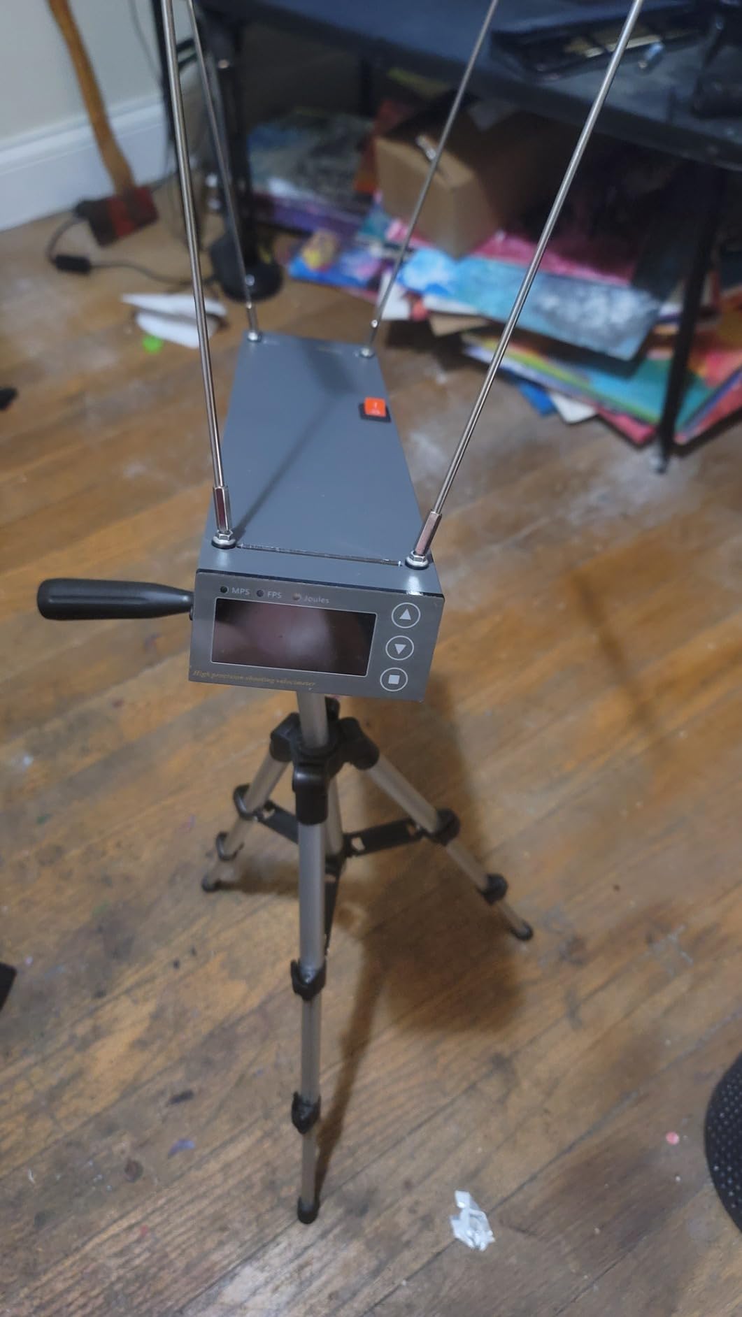 High-Precision Shooting Speed Meter, Ballistic Slingshot Chronograph Bullet Bow Arrow Velocity Meter Measurement Tool with Tripod. customer photo 1