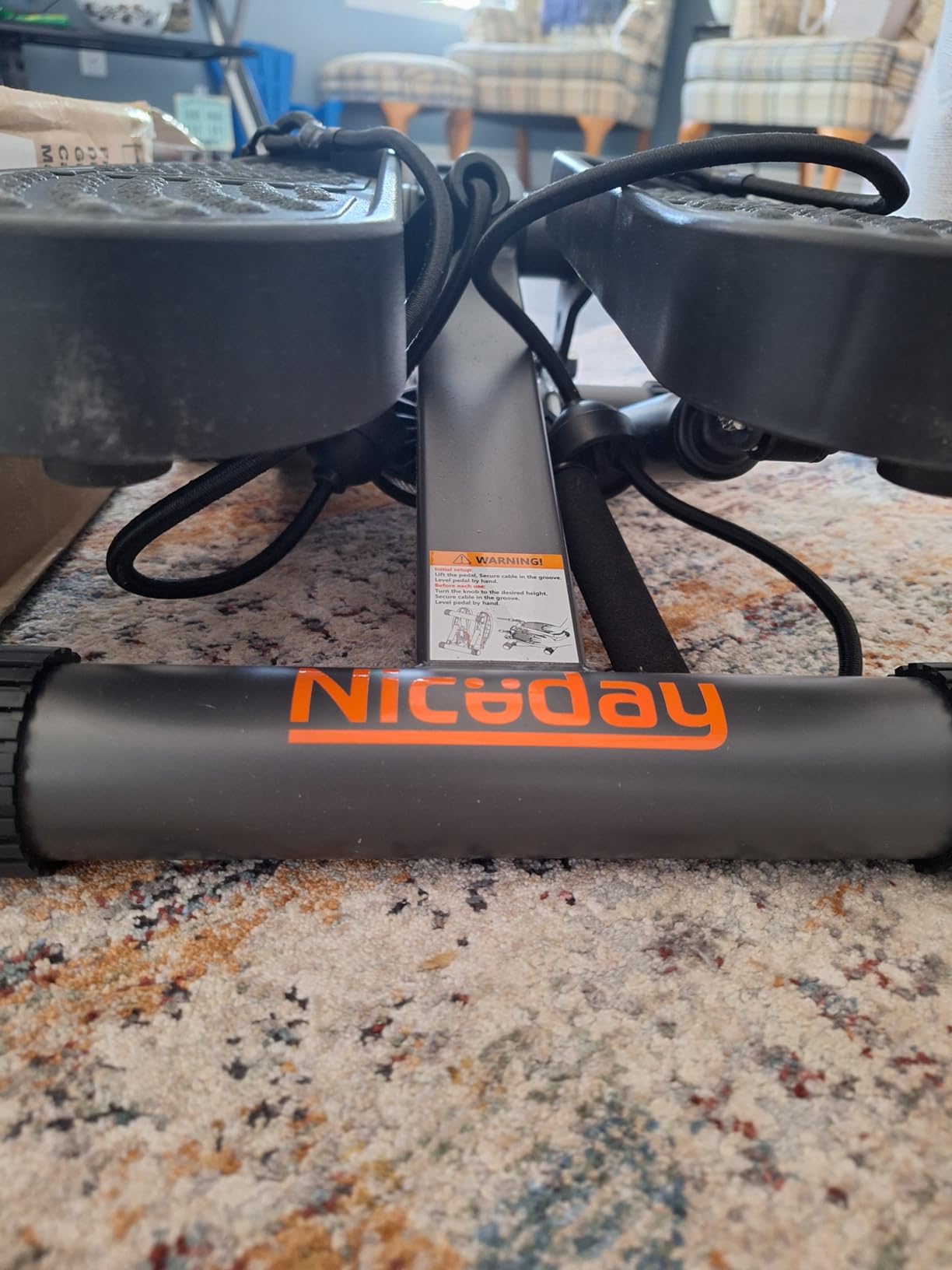 Niceday Steppers for Exercise at Home, Mini Stepper with 300LBS Capacity customer photo 1