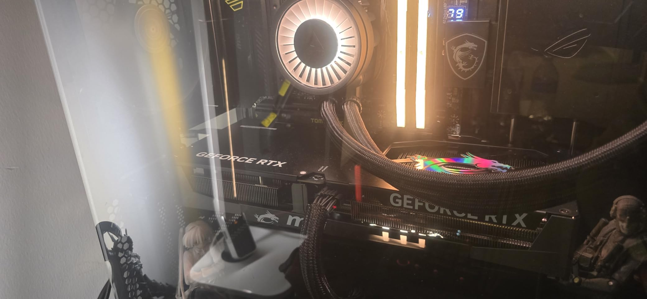 MSI GeForce RTX 5080 16G Gaming Trio OC Graphics Card - RTX 5080 GPU, 16GB GDDR7 (30Gbps/256-bit), PCIe 5.0 - TRI FROZR 4 (3 x STORMFORCE Fan), Gaming & Silent Mode, RGB - HDMI 2.1b, DisplayPort 2.1b customer photo 1