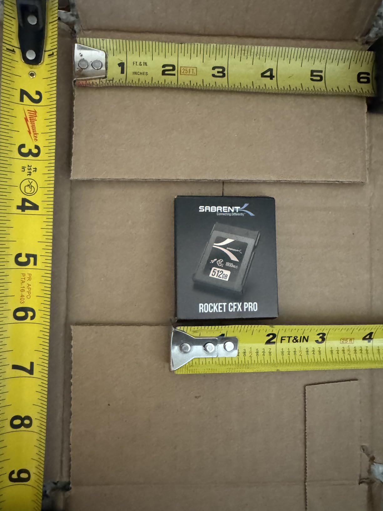 SABRENT Rocket CFX PRO 2TB CFexpress Type B Memory Card R1800MB/s W1700MB/s (CF-XXIT-2TB) customer photo 1