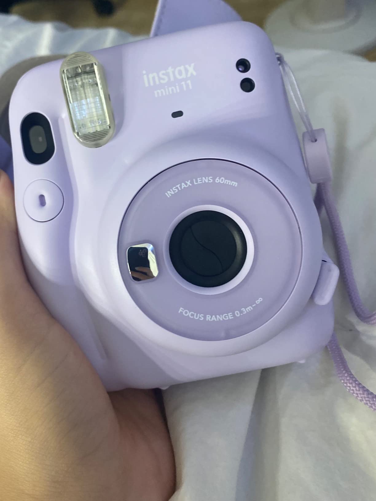 Fujifilm Instax Mini 12 Instant Camera + 60 Photo Prints + Accessories, Lilac Purple customer photo 1