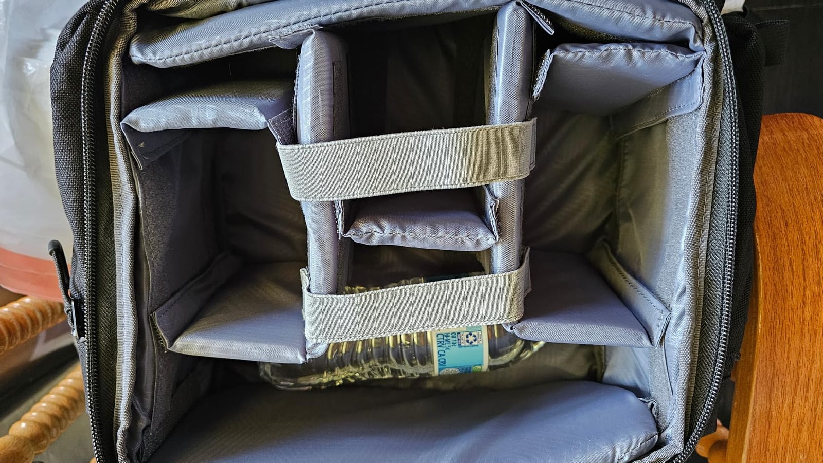 K&F CONCEPT Camera Backpack, Hard Shell Photography Backpack | Fits 1 Camera and 3 Lenses. 16 Inch Laptop Compartment. 180 Degree Front Opening. Rain Cover Included. Water Resistant. customer photo 2