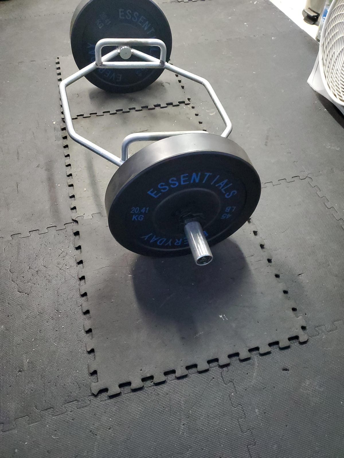 BalanceFrom Olympic Rubber Bumper Weight Plate Set with Steel Hub Inserts – 2-Inch Hole Plates for Strength Training, Powerlifting, and Weightlifting at Home, Garage, or Commercial Gym customer photo 1