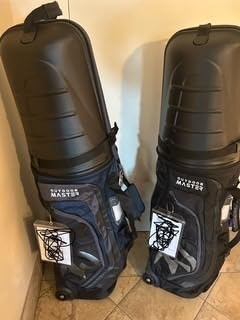 OutdoorMaster Golf Travel Bags for Airlines with Wheels and Hard Case Top customer photo 1