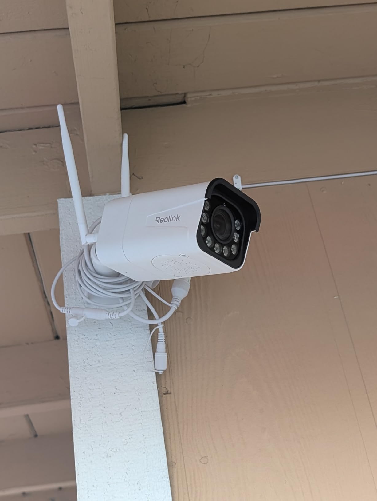 REOLINK 4K Security Camera System, 4pcs Outdoor 8MP Plug-in WiFi 6 Cameras - Full Metal Material, Color Night Vision, Person/Vehicle/Animal Detection, 16CH WiFi NVR with 2TB HDD, RLK12-800WB4 customer photo 1