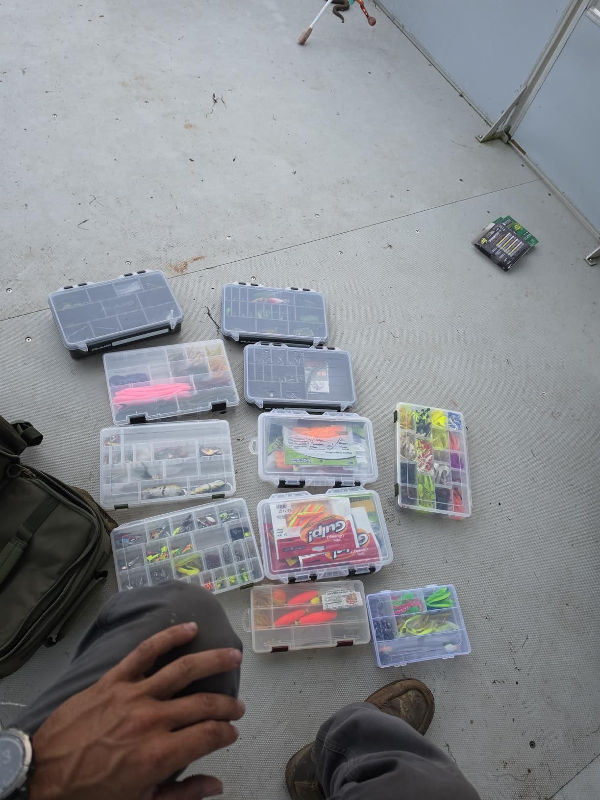 Fishing Backpack with Cooler for 3 Tackle Boxes Fishing Bag with Rod Holder customer photo 1