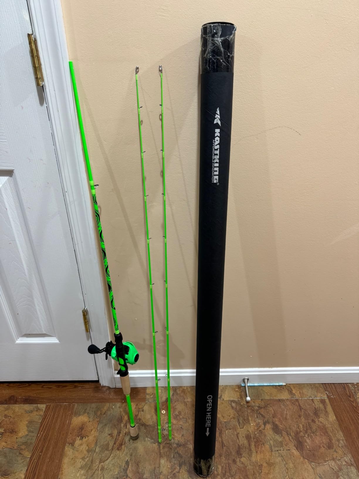 KastKing Zephyr Dual-Tip Baitcaster & Spinning Fishing Rod and Reel Combo customer photo 1