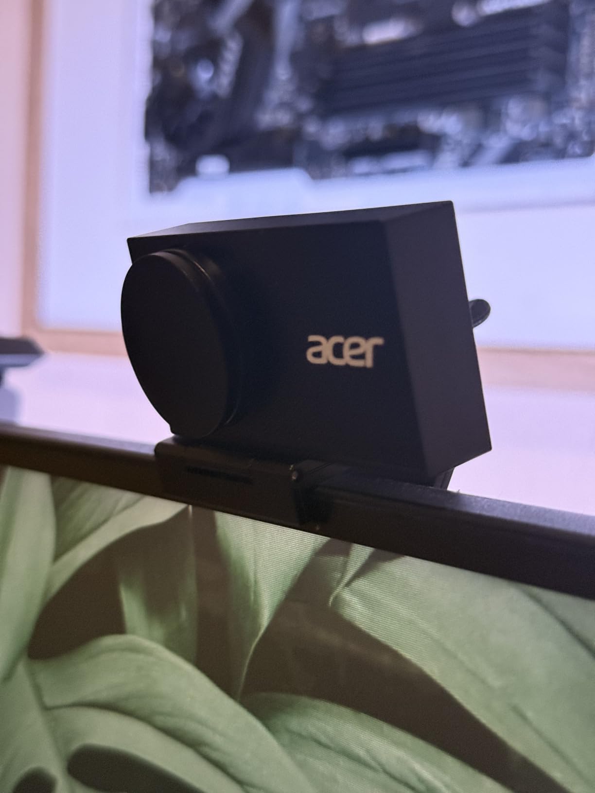 Acer 4K Webcam for PC/Mac with All-Metal Unibody, Sony 1/2