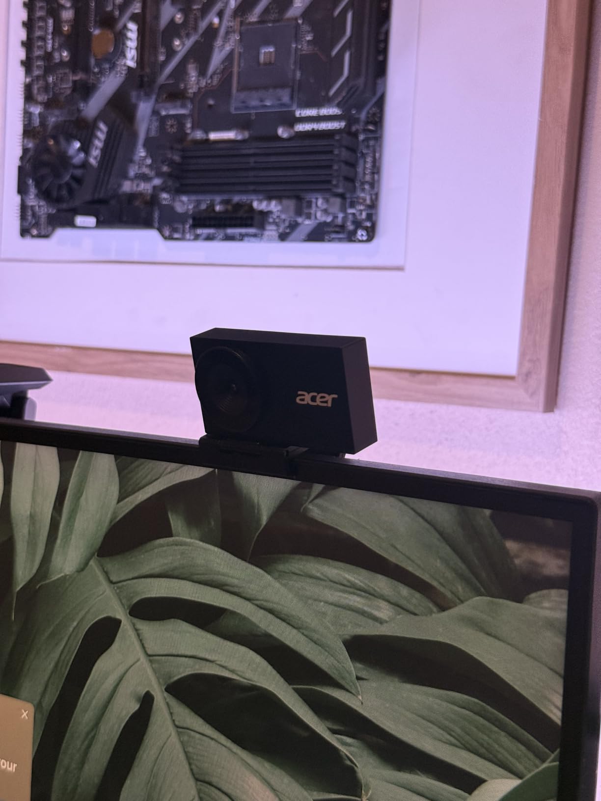 Acer 4K Webcam for PC/Mac with All-Metal Unibody, Sony 1/2