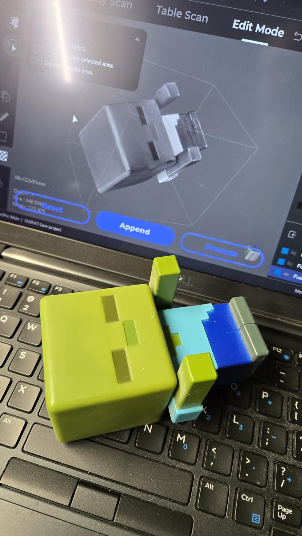 3DMakerpro Mole Handheld 3D Scanner for 3D Printer, 0.05mm Accuracy & 0.1mm Resolution, 10FPS Scanning Lightning-Fast Speed with Anti-Shake Lenses, Portable 3D Scanners for Win10/MacOS customer photo 1