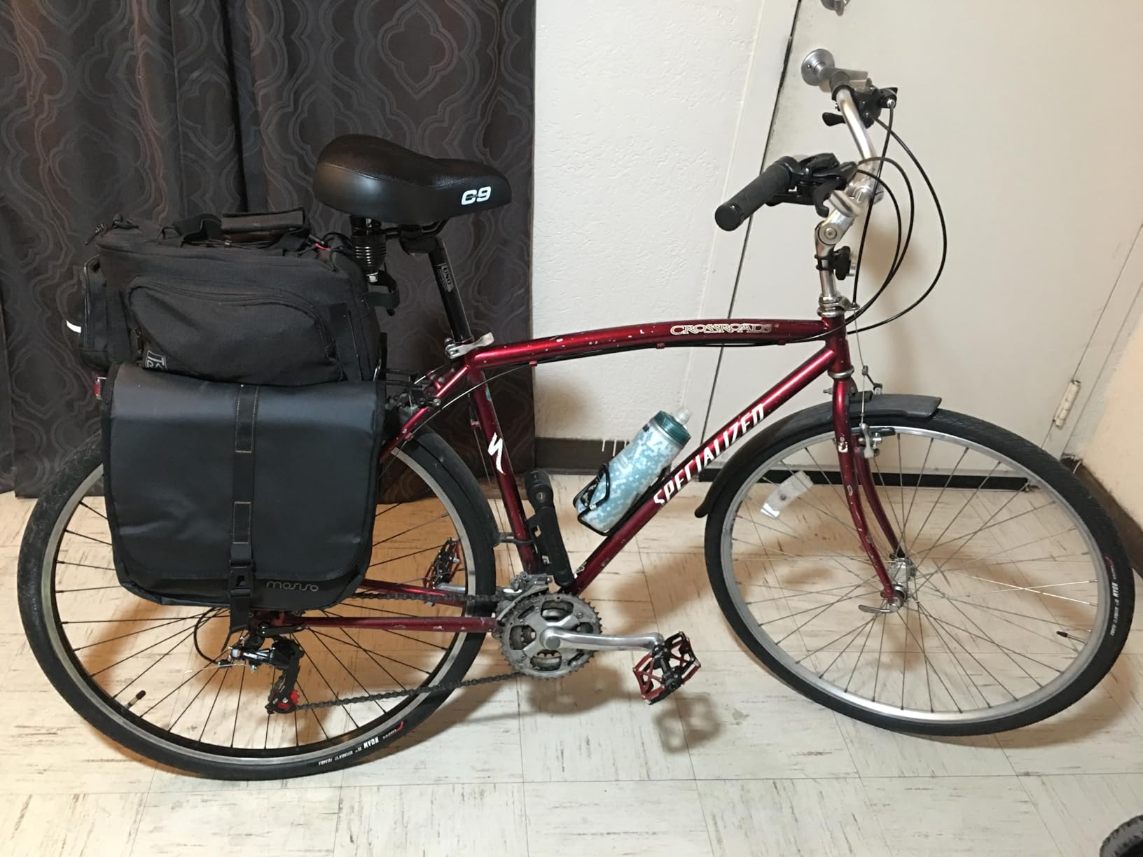 MOSISO 20L Bike Panniers, 2 Pack Waterproof Panniers Bike Bag customer photo 2