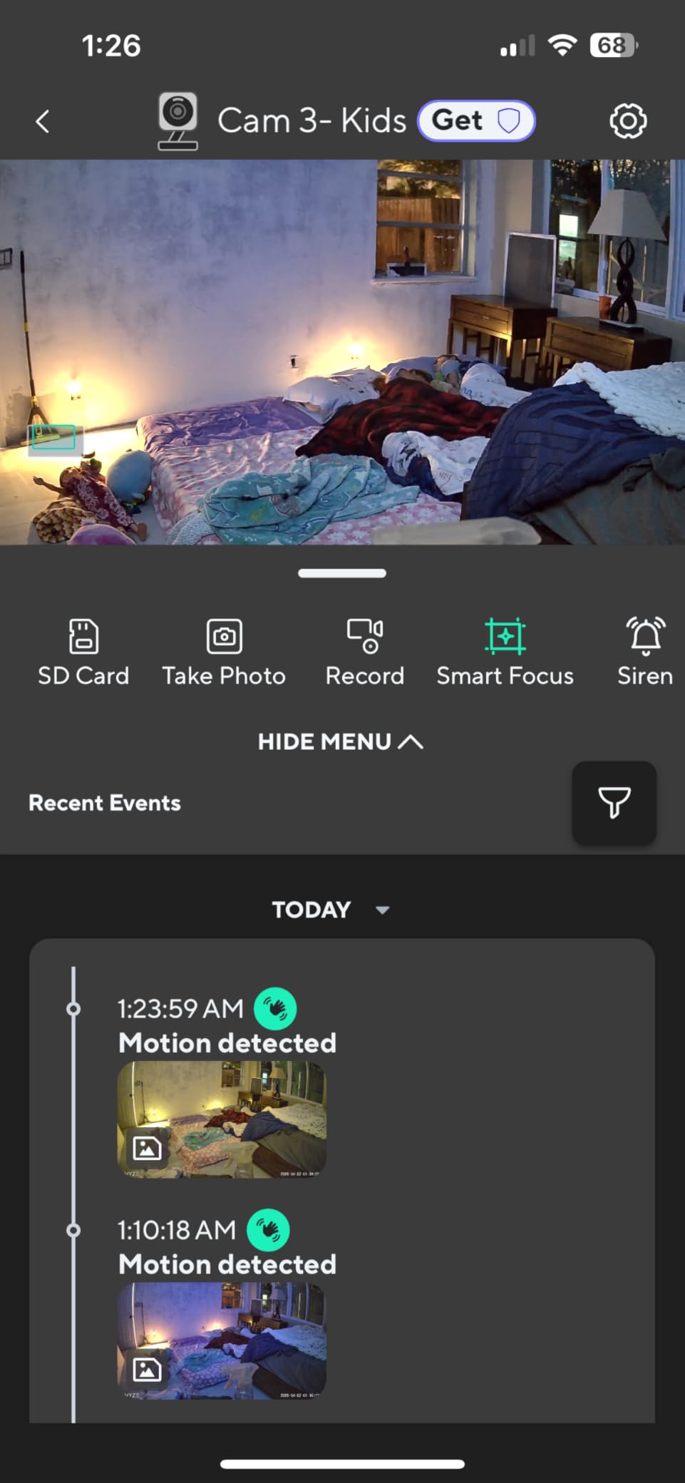 WYZE Cam v4 (Latest Model), 2.5K AI Security Camera, Indoor/Outdoor Cameras for Home Security, Baby Monitor & Pet Camera, Color Night Vision, No Subscription Required (2 Pack) customer photo 2
