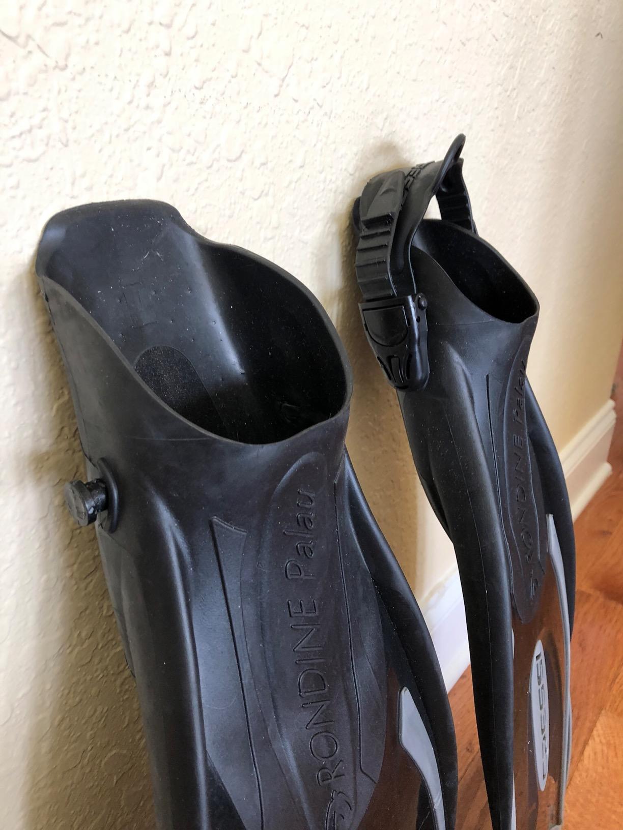 Cressi Snorkeling Fins, Palau, Adjustable Open Heel, Travel Fins for Adults customer photo 1