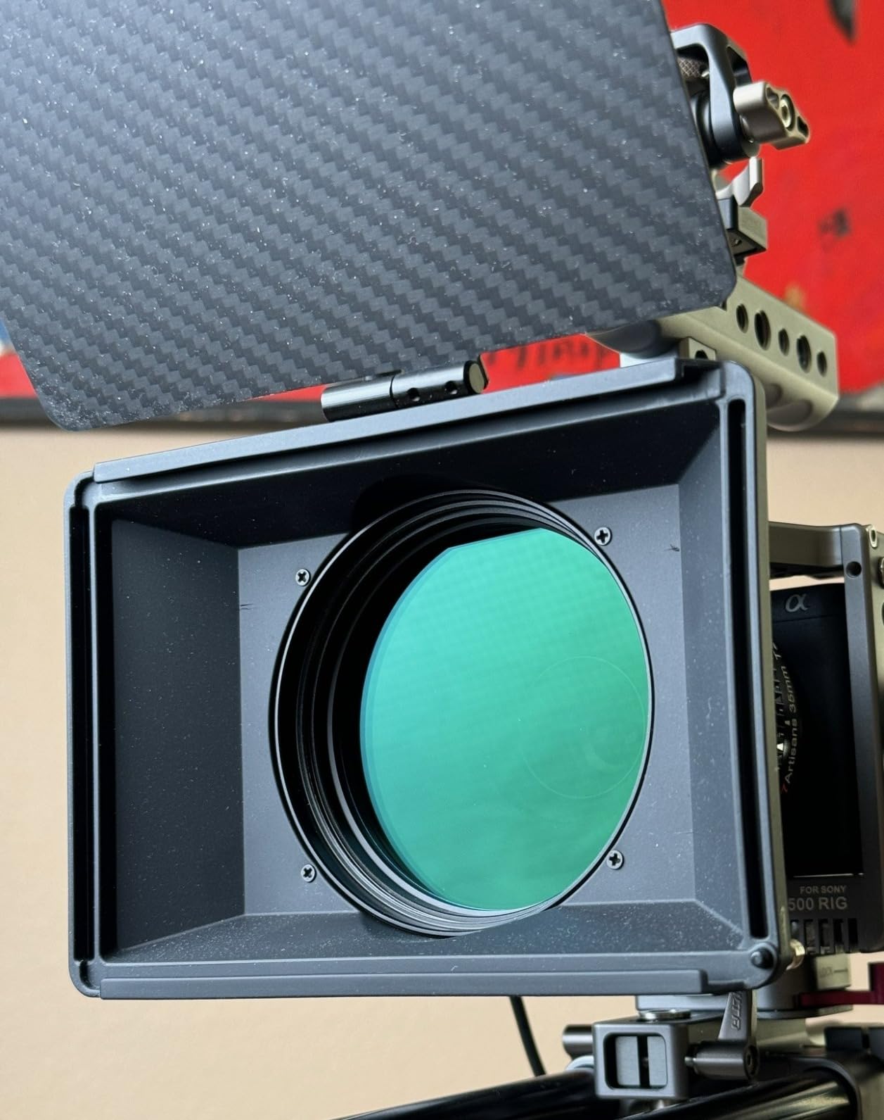 Prism Lens FX Cinema Hard Stop Variable ND Filter | 77mm Circular Threaded | 1-5 Stops Rotatable VND for Photo & Video customer photo 2