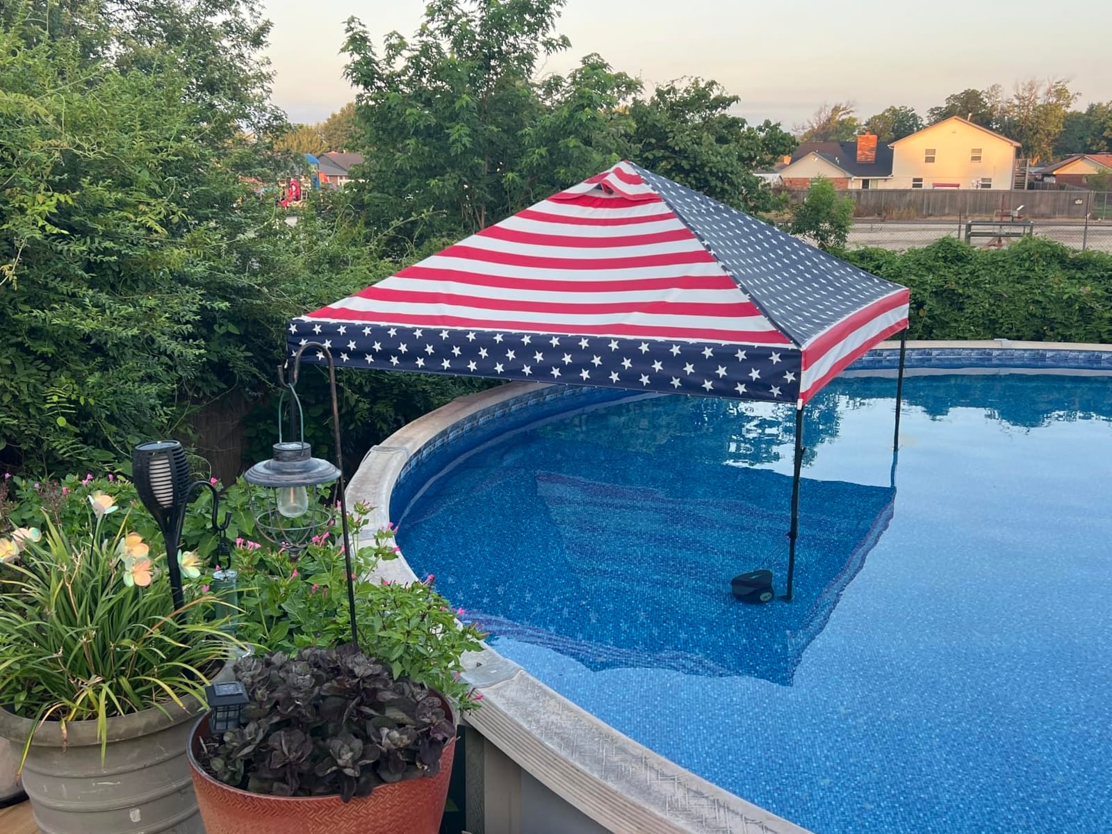 CROWN SHADES 10x10 Pop Up Canopy Tent, Outdoor Canopy, White customer photo 1
