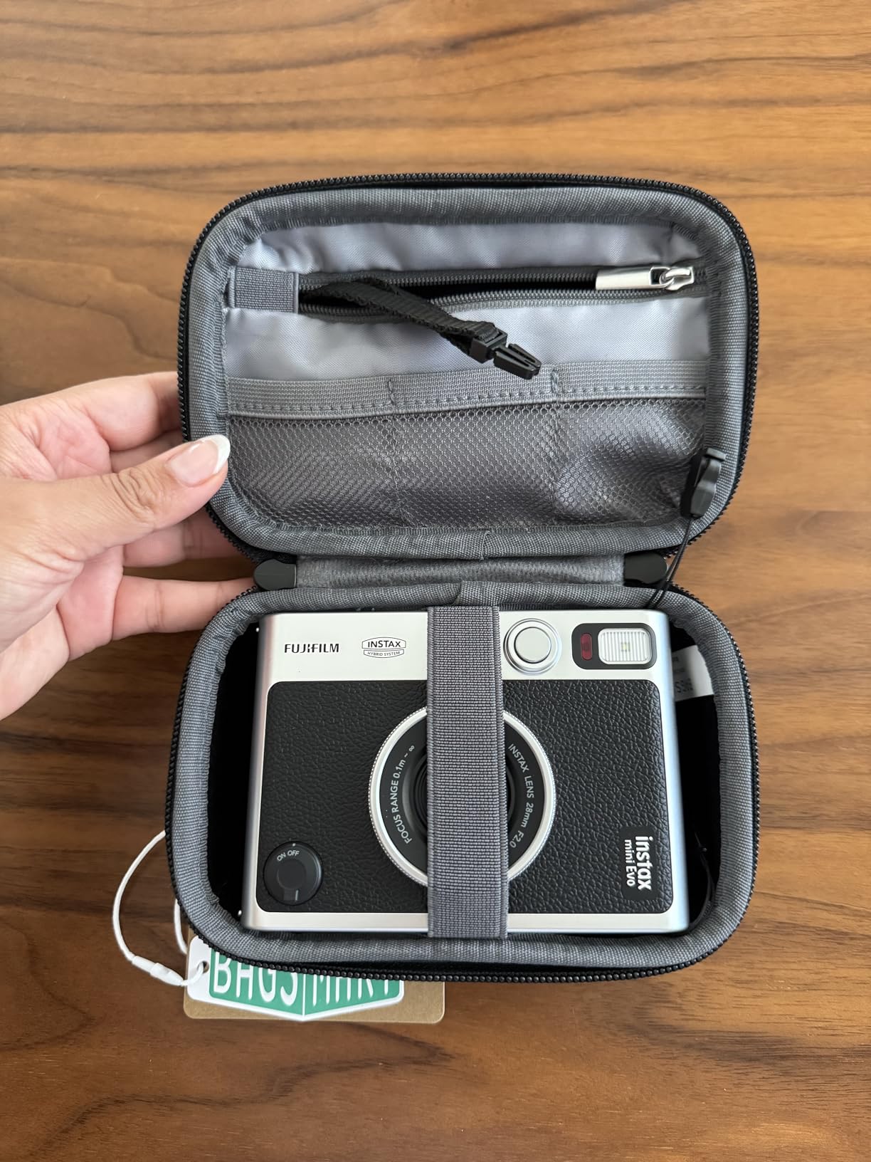 BAGSMART Digital Camera Case Protective Lightweight Camera Bag with Strap | Waterproof & Shockproof Small Camera Case with 2 Carrying Ways for Canon PowerShot G7X Mark II/III/Sony DSCW800/DSCW830 customer photo 2