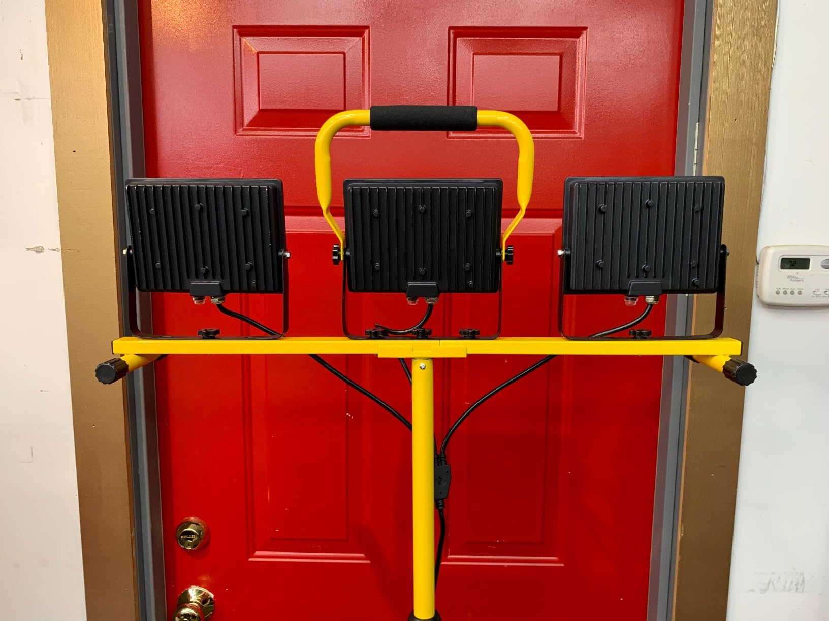 21000Lumens LED Work Lights with Stand, 3 Adjustable Work Lamp customer photo 2