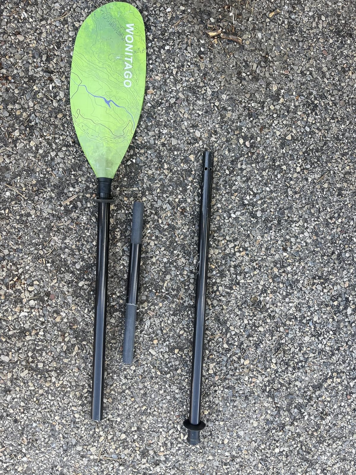 Adjustable Kayak Paddle with Carbon Fiber Shaft and Nylon Blade customer photo 1