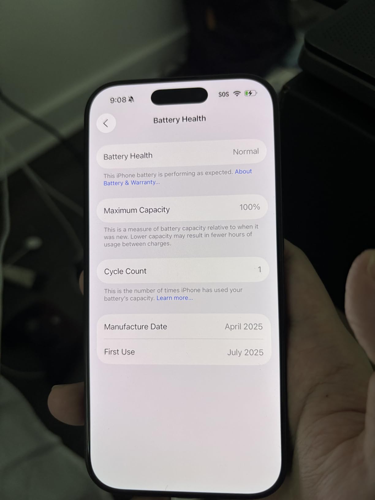 Apple iPhone 16 Pro, 256GB, Natural Titanium - Unlocked (Renewed) customer photo 2
